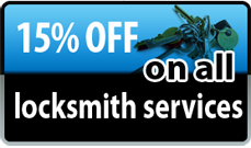 15% OFF on all locksmith services